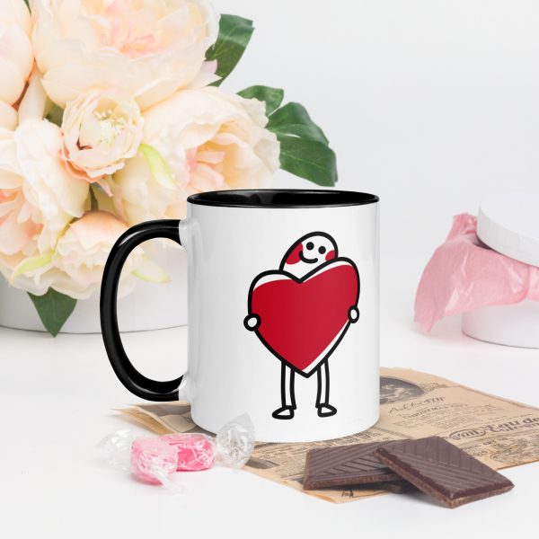 Love in Every Sip -Mug with Color Inside - Image 2