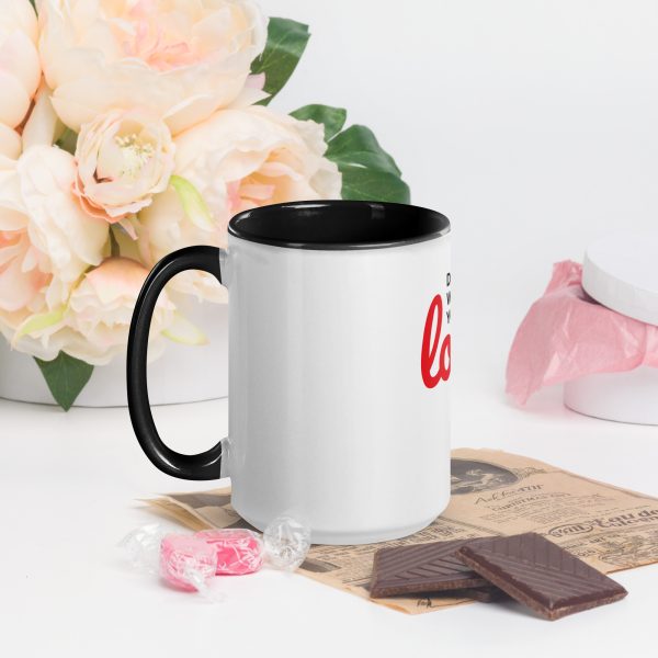 Love in Every Sip -Mug with Color Inside - Image 5